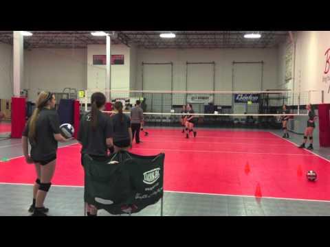 Video of Samantha Snyder Serving Video's-Highlights #7