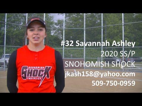 Video of Savannah Ashley Softball Skills Video