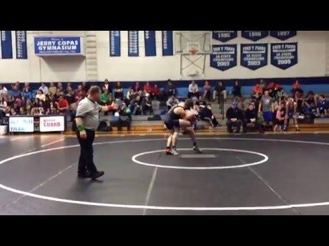 Video of 2015/16 State Team Duals 3rd Round - JC wins in OT