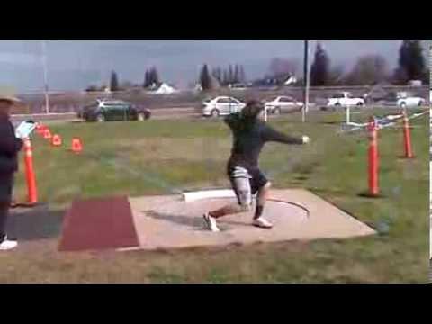 Video of Nico Hudson Shotput PR 41'8" 