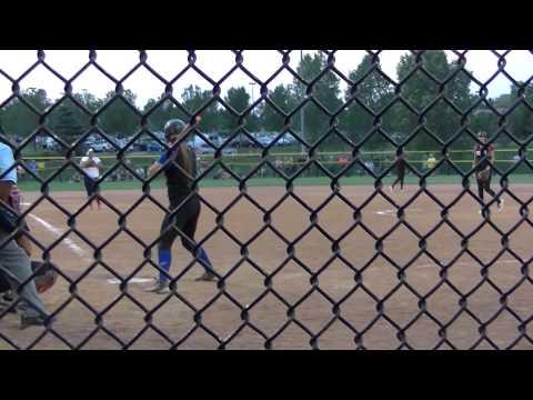 Video of Pitching to 1 batter in Colorado Sparkler ALL AMERICAN Game 7-2-14