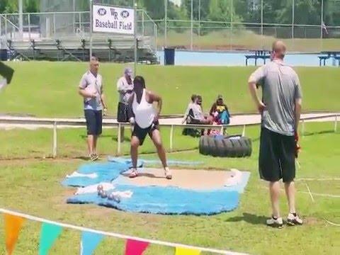 Video of Area 3rd Prelims Throw (Personal Best-41ft)