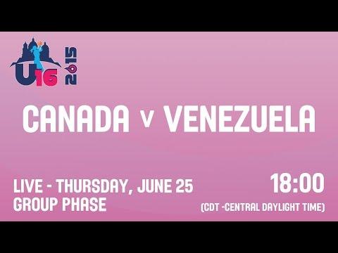 Video of 2015 - FIBA Americas U16 - Canada vs. Venezuela - White Jersey #13