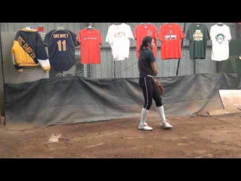 Video of Pitching skills video