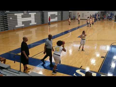 Video of Alexis R. AAU Game 1-Jersey #12, Yellow and White