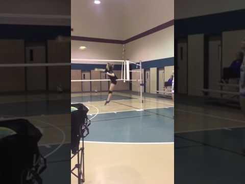 Video of Mackenzie's hitting and some setting