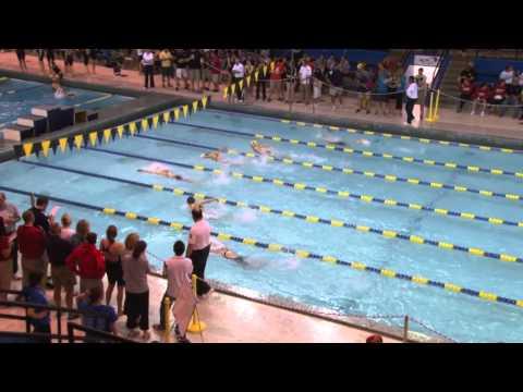 Video of PIAA District One Swimming - 100 Fly - Lane 2. 59.14 - 4th place.