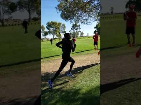 Video of Nike cross Regionals 