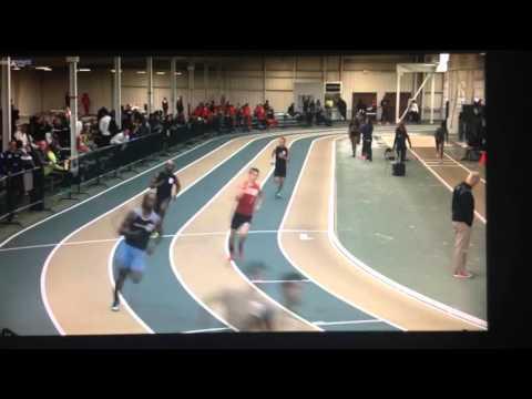 Video of Derek Puryear indoor 400m - 50.01