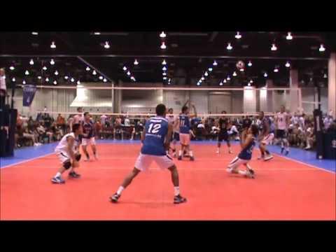 Video of volleyball setter IV, Juan Amaury Miranda,USA BJNC RENO 2013