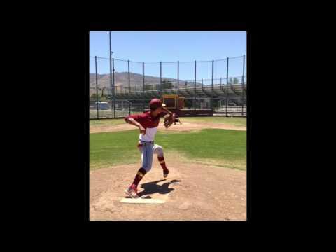 Video of Romeo Carrillo 2018 RHP/OF Southern California Pitching Skills Video 