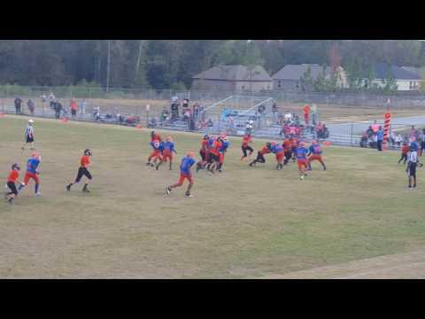 Video of Grant Briscoe: (Aaron Cohn Middle School) Wildcat TD