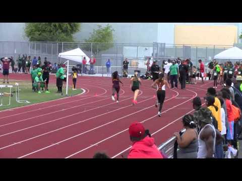 Video of Meghan Neill 200 meter and 100 meter dash 