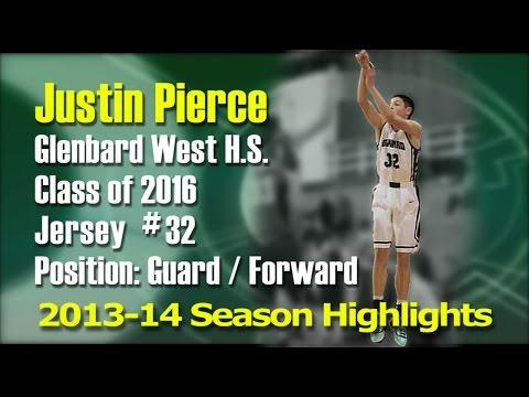 Video of Justin Pierce #32 Guard/Forward Glenbard West HS 2013-14 Basketball Highlights