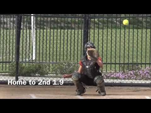 Video of Alexandrea Garcia, 2021, SS/Catcher