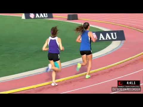 Video of AAU Junior Olympics 2k Steeplechase 