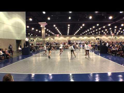 Video of Rachel Kjolberg Libero #12 Highlight reel So Cal National Qualifier