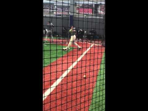 Video of Christian McKelvey (2017) Hitting 