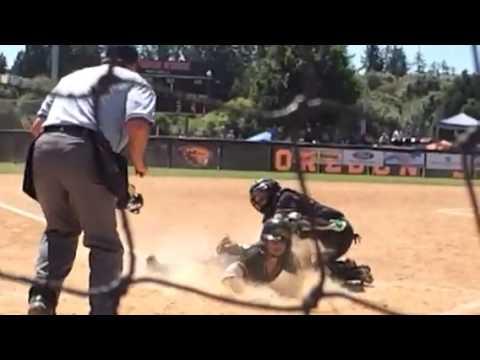 Video of Rex Putnam High School Softball State Championship Winning Run 2015