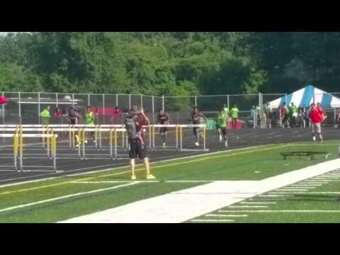 Video of AAU Qualifier - June 14, 2015 110m Hurdle Finals