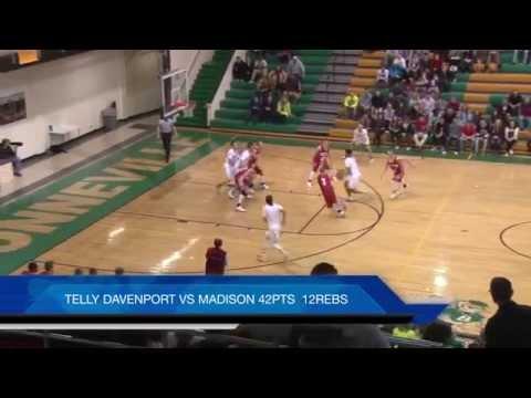 Video of Telly Davenport #3 Slashing DUNK 42pts