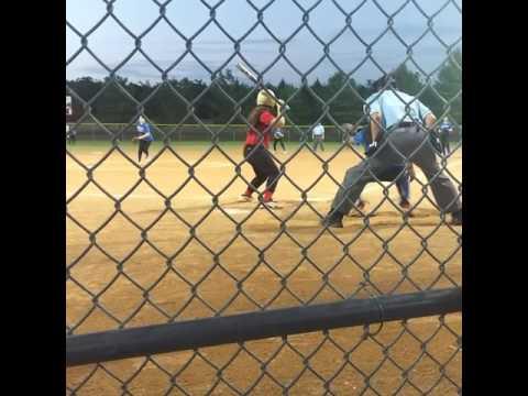 Video of Michelle Gamez Catcher North Forney Summer Legague