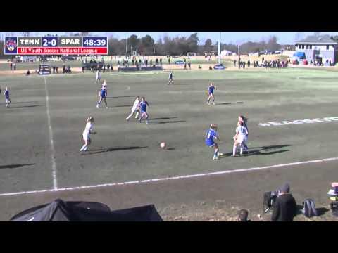 Video of 2015 USYS National League - Tennessee SC 18 vs.Sparta United 00 - U16 Girls - 12pm - Field 3