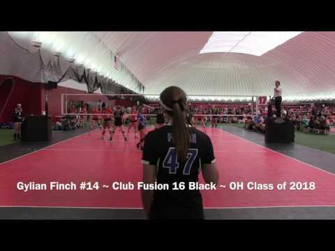 Video of Gylian Finch #14 ~ Club Fusion 16 Black ~ OH Class of 2018