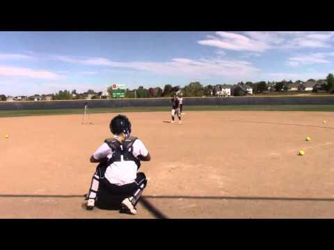 Video of Megan Medus, Class of 2018 Catcher & OF, Skills Video