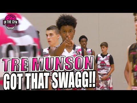 Video of Tre Munson Got that Swag at inthegymhoops showcase