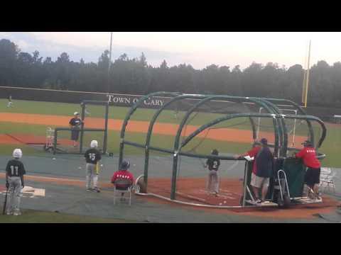 Video of NTIS USA 11u batting practice Cary NC 2013