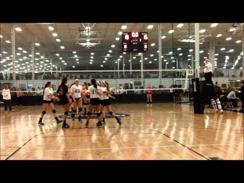 Video of NATALIE ARM #9 5'11" OH 2016 AT MLK JAN 15 GPS CRUSH 17 ORANGE VS ALLEGRO CJVA, RENNAISANCE & CT JRS    