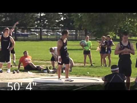 Video of sum of shot put highlight 2012