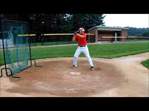 Video of Dalton Giddings hitting