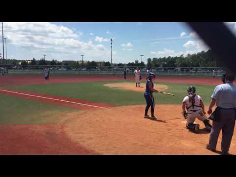 Video of Renee Wall, 2017 Graduate - Batting, East Coast Nationals, July 2016