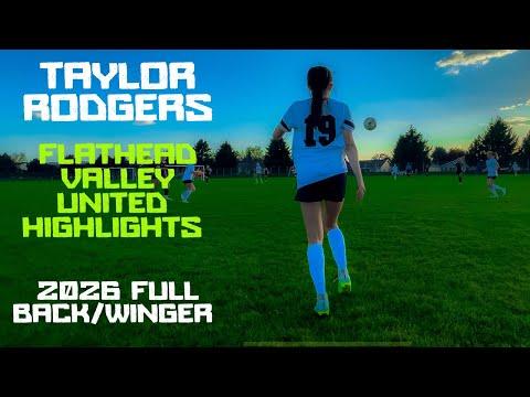 Video of Taylor Rodgers FVU Club Highlights 