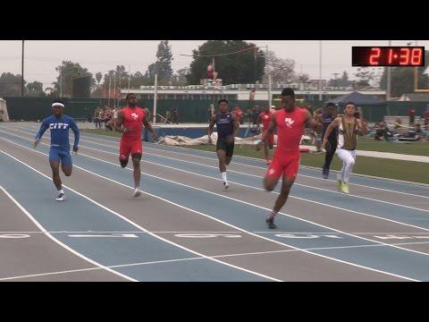 Video of Junior Year 200M Personal Record