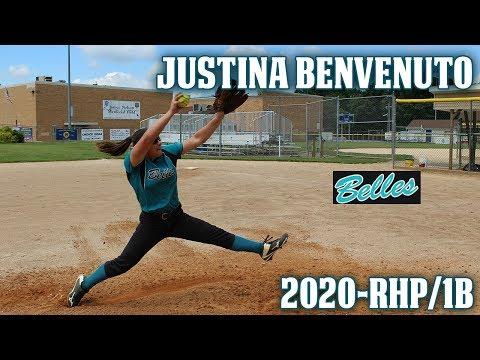 Video of Justina 2020 RHP/1B June 2017
