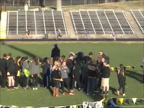 Video of 400 meter dash at Sequoyah High School Meet 2013