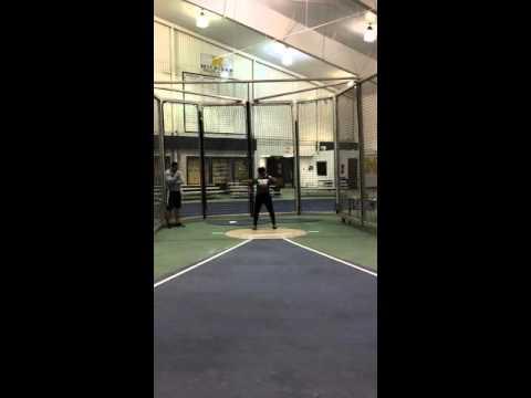 Video of Taylor Eaton Shot Put Training Session 5/1/2016