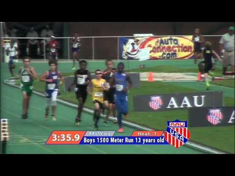 Video of Blake AAU Junior Olympics 1500 2015