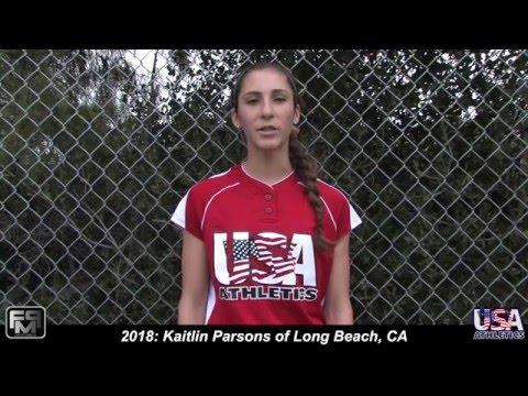 Video of Jan 2016 Kaitlin Parsons 2018 SS/Slapper