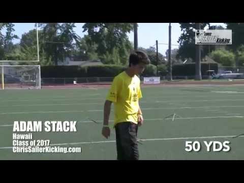 Video of Adam Stack - Kicker/Punter (Top 12/Event Elite Camp)