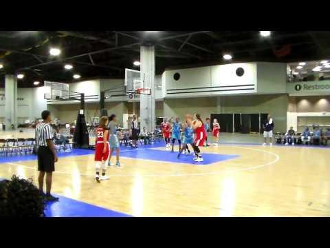 Video of MIA BEAM (RED #23) GYM RATS 15U EYBL GOLD