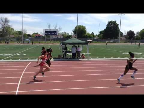 Video of Jonae Bond Track recruiting video 