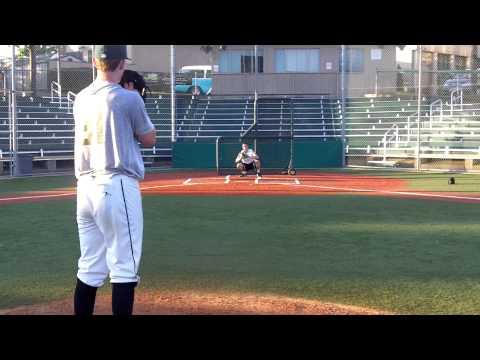 Video of Cole French - Bullpen Session July 2014 (fastball only)