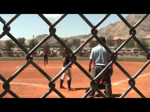 Video of Home Run Hit Priscilla Panizo 