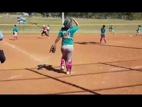 Video of Michelle Gamez at Bat Jennifer McFalls Grand Prairie