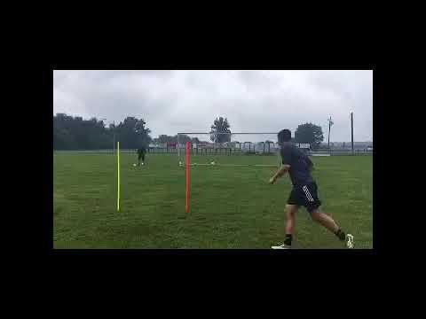 Video of Gavin Tripp with Tekkers Soccer skills training