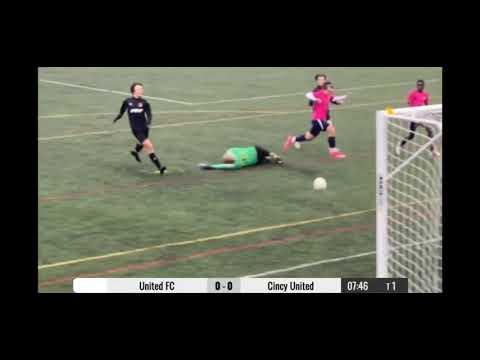 Video of Outside the Foot Assist - United 1996 FC